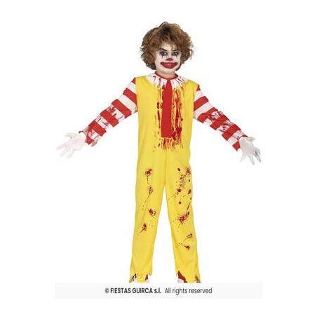 COSTUME MC CLOWN 7-9 anni