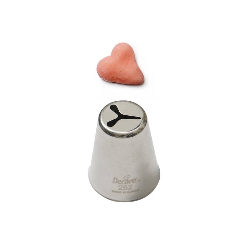 BECCUCCIO INOX DECORA N°252 CUORE