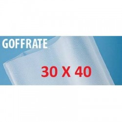 BUSTE SOTTOVUOTO GOFFRATE V9 MIS.30x40cm 100pz