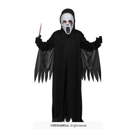 COSTUME BAMBINO GHOST ASSASSINO 10-12 anni