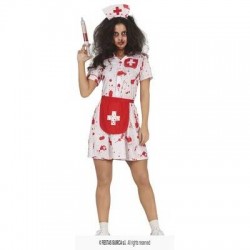 COSTUME BLOODY INFERMIERA DONNA TG.L 42-44