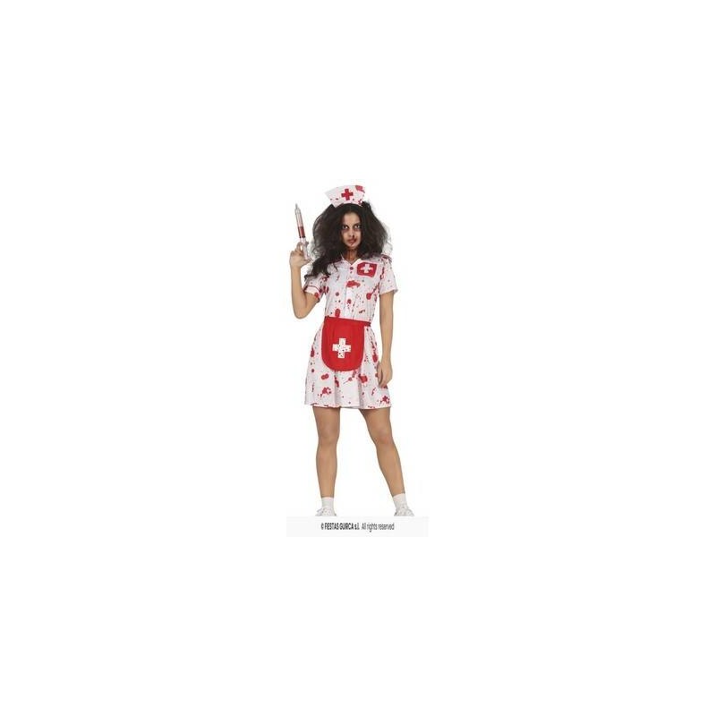 COSTUME BLOODY INFERMIERA DONNA TG.L 42-44