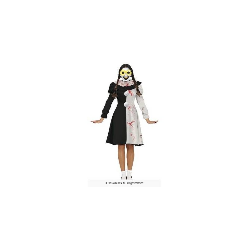 COSTUME DONNA TERRORIFIC CLOWN TG.S 36-38