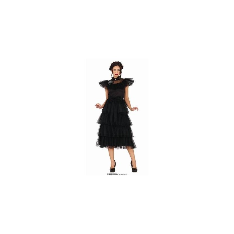 COSTUME DONNA GHOST GIRL REGINA DELLA NOTTE TG.M 38-40