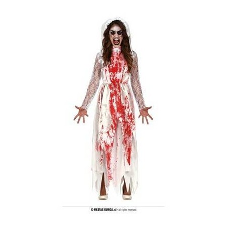 COSTUME SPOSA INSANGUINATA TG.M 38-40