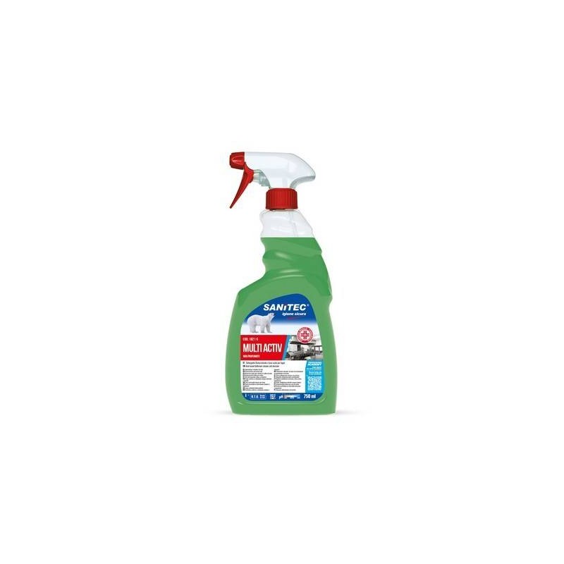 MULTIACTIV DISINFETTANTE CON P.M.C. 20058 NON PROFUMATO 750ml SANITEC