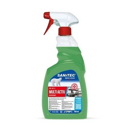 MULTIACTIV DISINFETTANTE CON P.M.C. 20058 NON PROFUMATO 750ml SANITEC