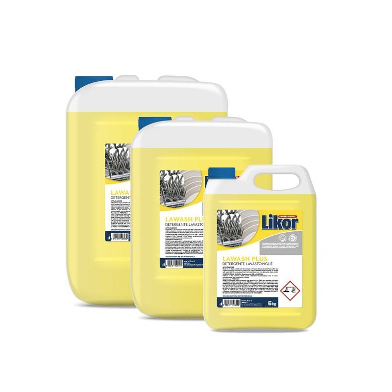 DETERGENTE LAVASTOVIGLIE LIKOR LAWASH PLUS 6kg