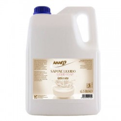 SAPONE LIQUIDO LATTE&SETA 5lt AMATI
