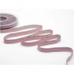 NASTRO BAMBY RIGATO mm10x25mt COL.46 AMARANTO