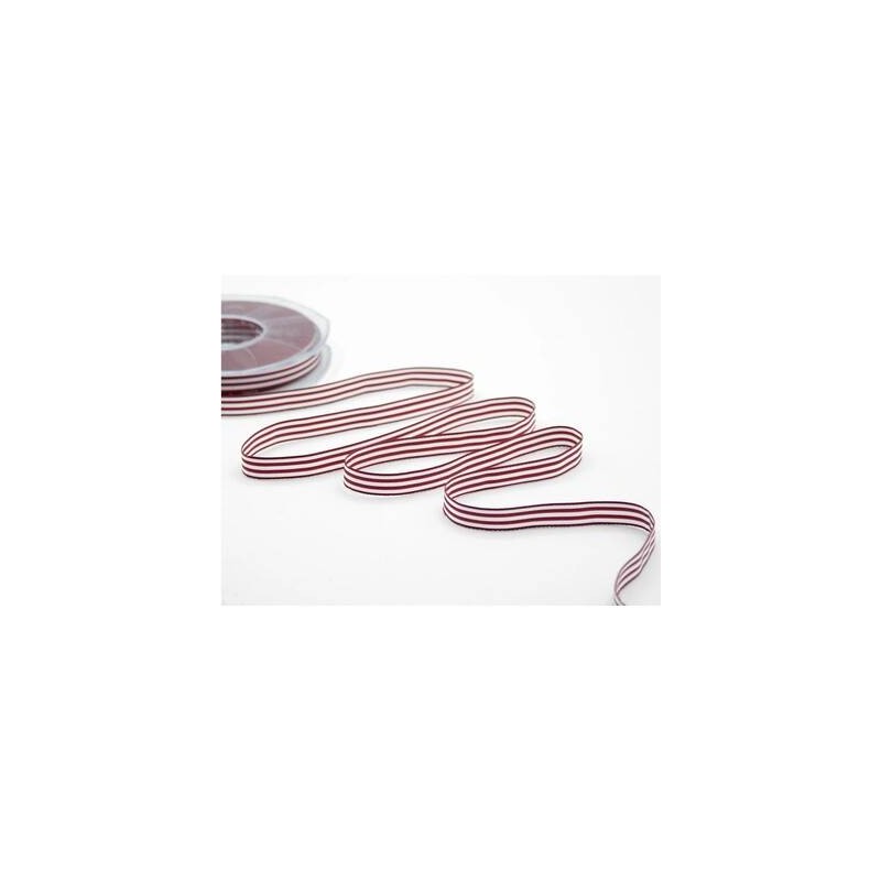 NASTRO BAMBY RIGATO mm10x25mt COL.46 AMARANTO