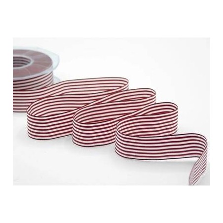 NASTRO BAMBY RIGATO mm25x25mt COL.46 AMARANTO