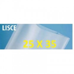 BUSTE SOTTOVUOTO LISCE H7 MIS. 25x35cm 100pz