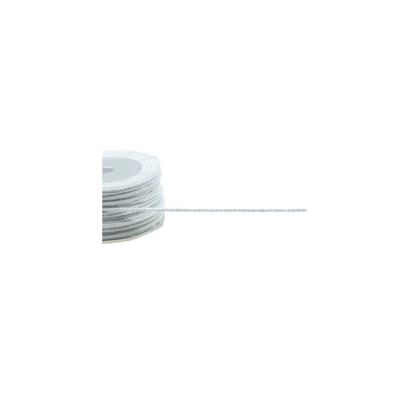 CORDONCINO COTONE mm3x25mt COL.13 BIANCO