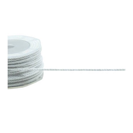 CORDONCINO COTONE mm3x25mt COL.13 BIANCO