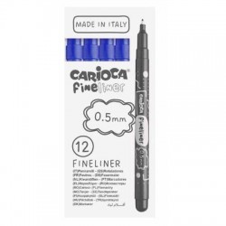 PENNARELLO FINELINER TRATTO CARIOCA 02 - BLU