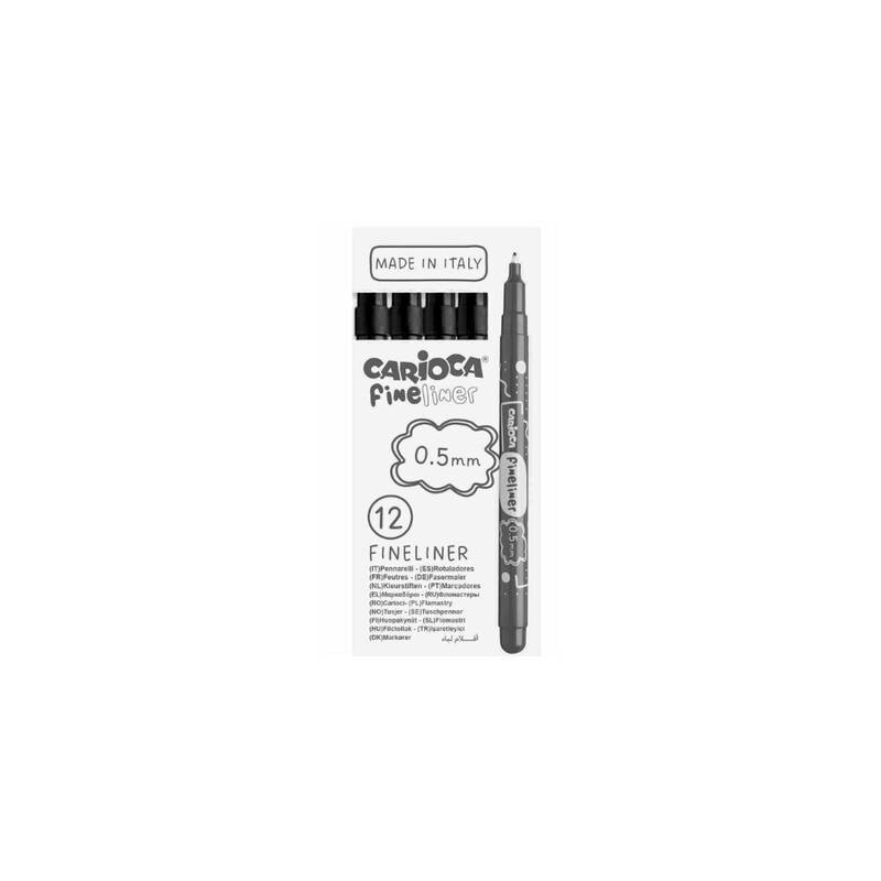 PENNARELLO FINELINER TRATTO CARIOCA 01 - NERO