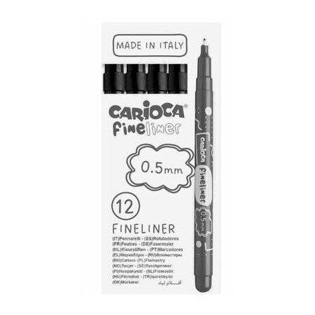 PENNARELLO FINELINER TRATTO CARIOCA 01 - NERO