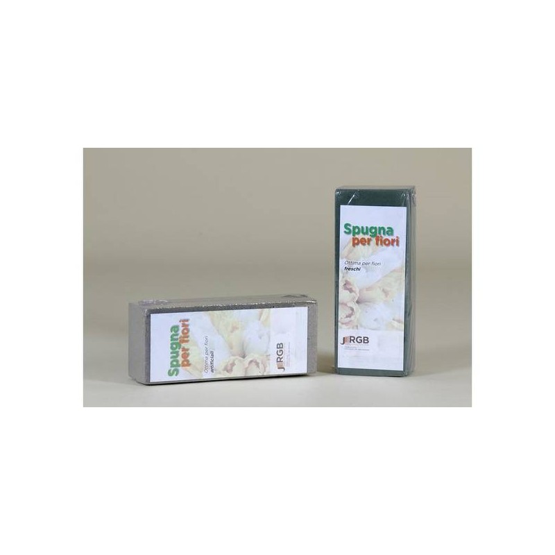 SPUGNA PER FIORI RETTANGOLARE EDEN DRY (SECCO) 25x10x8cm