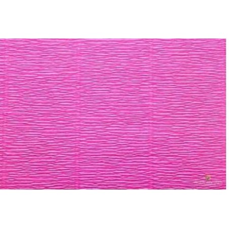 CARTA CRESPA gr.180 ROTOLO cm.50x250 ROSA SHOCKING 551 CR