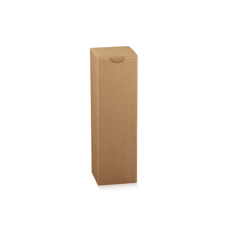 SCATOLA PETIT 1 BOTTIGLIA 5,5x5,5x24cm AVANA LISCIO 10pz