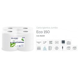IGIENICA MINI JUMBO LUCART ECO D.V. 150mt 12 ROTOLI
