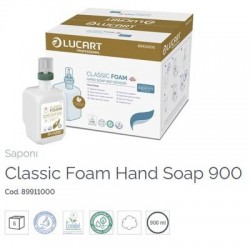 SAPONE CLASSIC FOAM 900ml IDENTITY LUCART 6pz