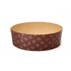 FORMA COTTURA PANETTONE BASSO 1000gr ø210x70mm 3 PEZZI