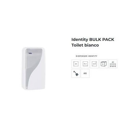 DISPENSER IGIENICA INTERFOGLIATA IDENTITY BIANCO 892319A VELO
