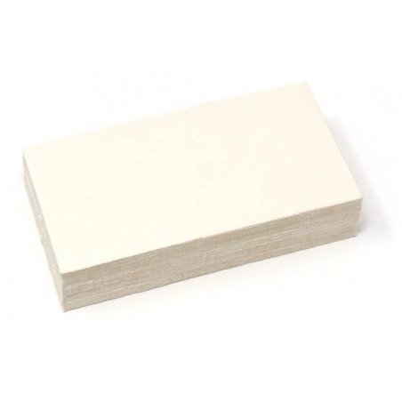 RETTANGOLO CARTONCINO AVORIO 9x5cm 50pz