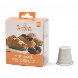 MINI BABà ALLUMINIO ANODIZZATO ø3x2x3,5cm 10pz