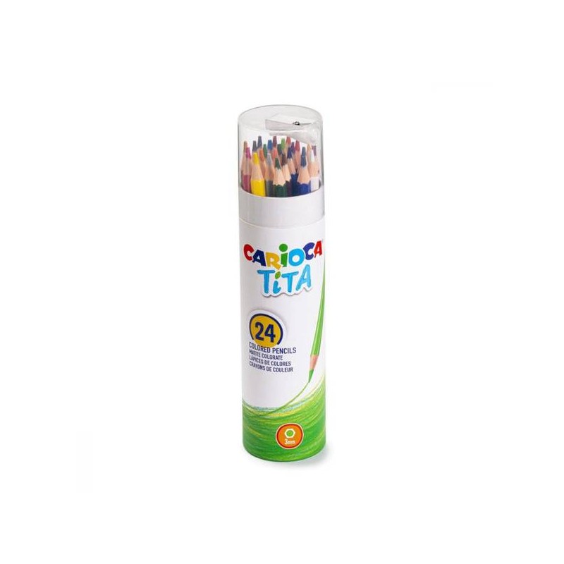 CARIOCA PASTELLI TITA PAPERTUBE 24pz