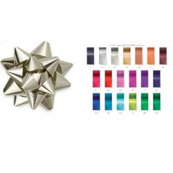 STELLE ADESIVE SPLENDID mm20 ø9cm 4970 COLORI ASS.TI 100pz