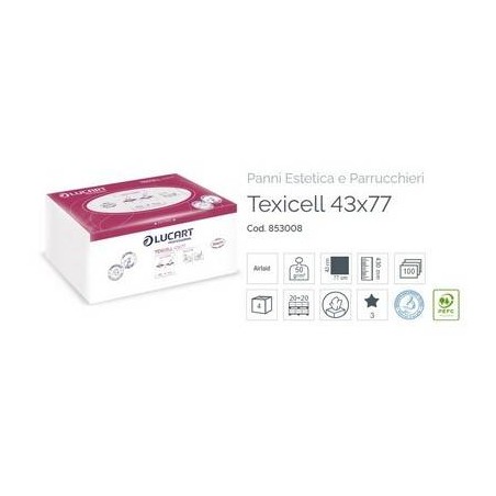ASCIUGAMANO AIRLAID AIRTEXT AIRTECH 43x77cm 100pz