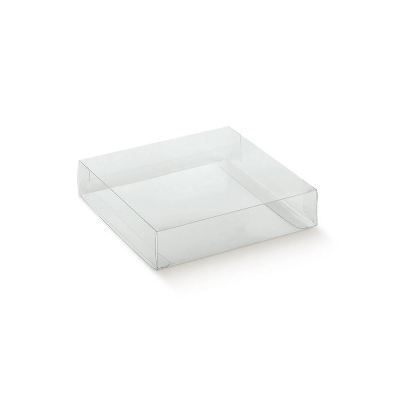 SCATOLA ASTUCCIO PVC TRASPARENTE 25x25x4cm