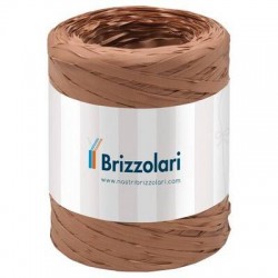 RAPHIA SINT. ROCCHETTO 200mt 32-MARRONE CHIARO