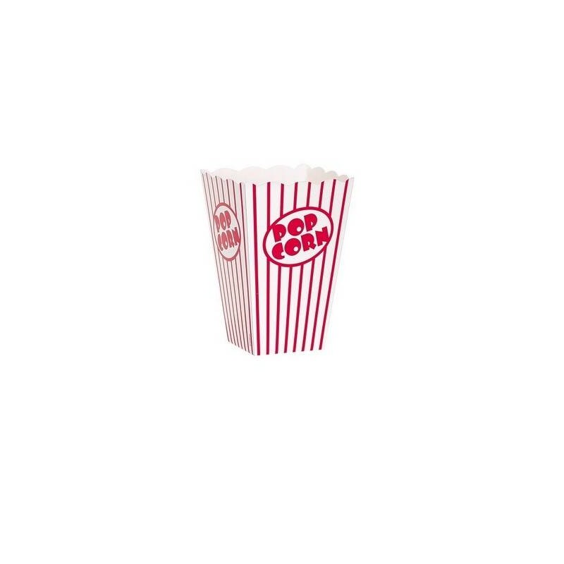 BOX POPCORN RIGHE ROSSE10pz