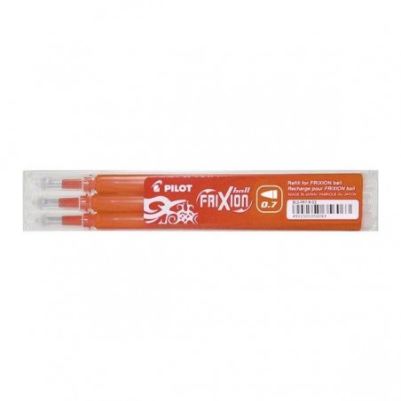 CARTUCCE REFILL PILOT FRIXION 3pz ORANGE