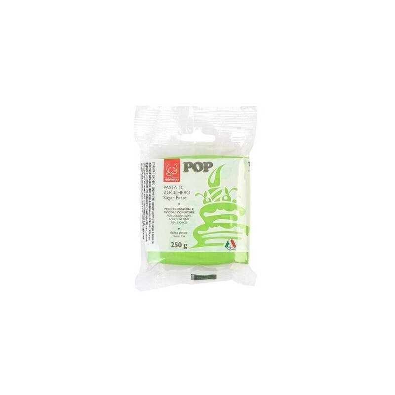 PASTA DI ZUCCHERO POP 250gr VERDE PRATO