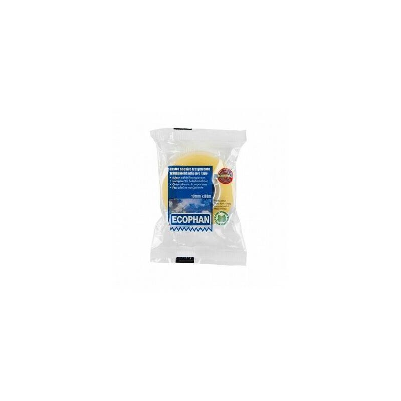 NASTRO ADESIVO mm19x33mt TRASPARENTE ECOPHAN