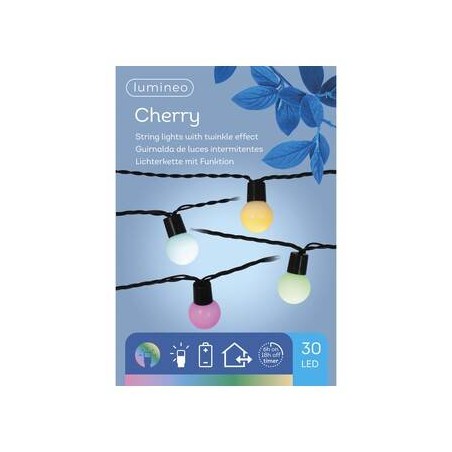 LUCI CHERRY 30LED DA ESTERNO 2,9mt