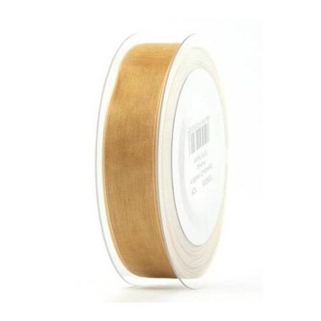 NASTRO ORGANZA mm25x50mt MIELE