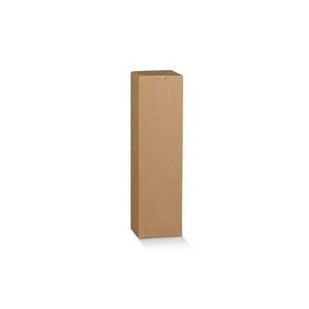 SCATOLA 1 BOTTIGLIA SICURA 10x10x38cm AVANA 10pz