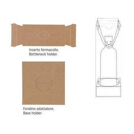 INSERTO SCATOLA SICURA + FERMACOLLO 10pz