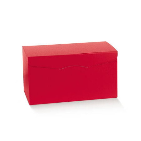 SCATOLA SEGRETO 6 BOTTIGLIE 32,5x25,5x18cm FIBRA ROSSO