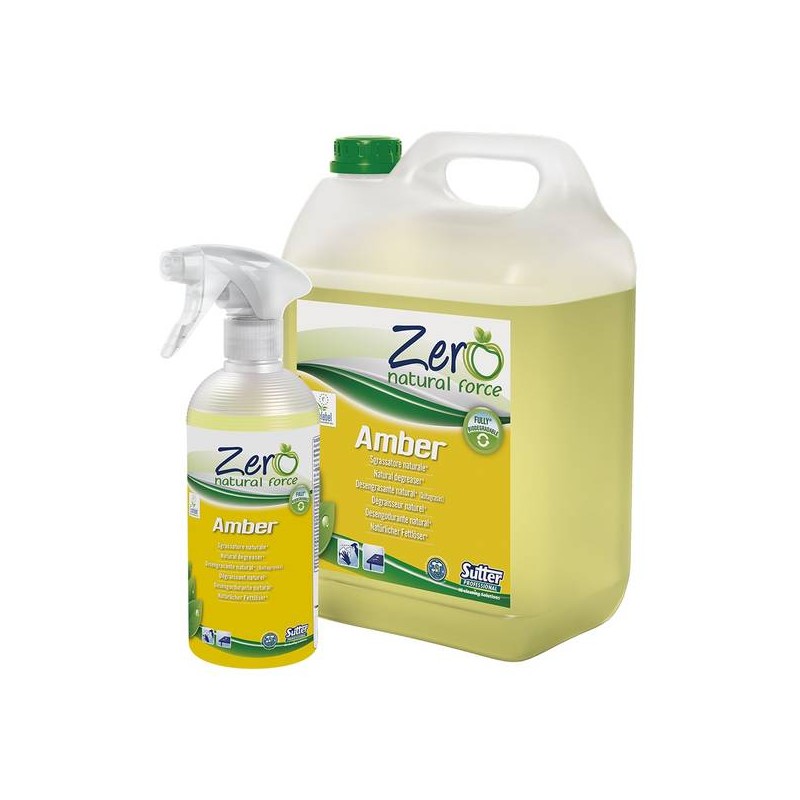 LINEA ZERO SGRASSATORE NATURALE AMBER ECOLABEL 500ml SUTTER