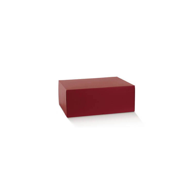 SCATOLA MARMOTTA NEW 60x40x19,5cm FIBRA BORDEAUX