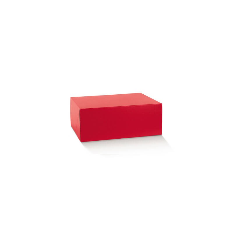 SCATOLA MARMOTTA NEW 40x40x19,5cm FIBRA ROSSO