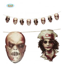 FESTONE GHIRLANDA 6 FACCE HALLOWEEN 2mt