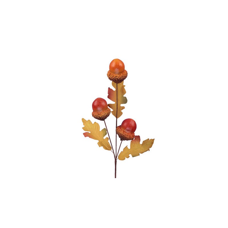 PICKS GHIANDE SU STELO 57cm ARANCIONE